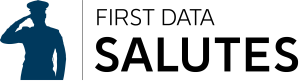 First Data Salutes logo